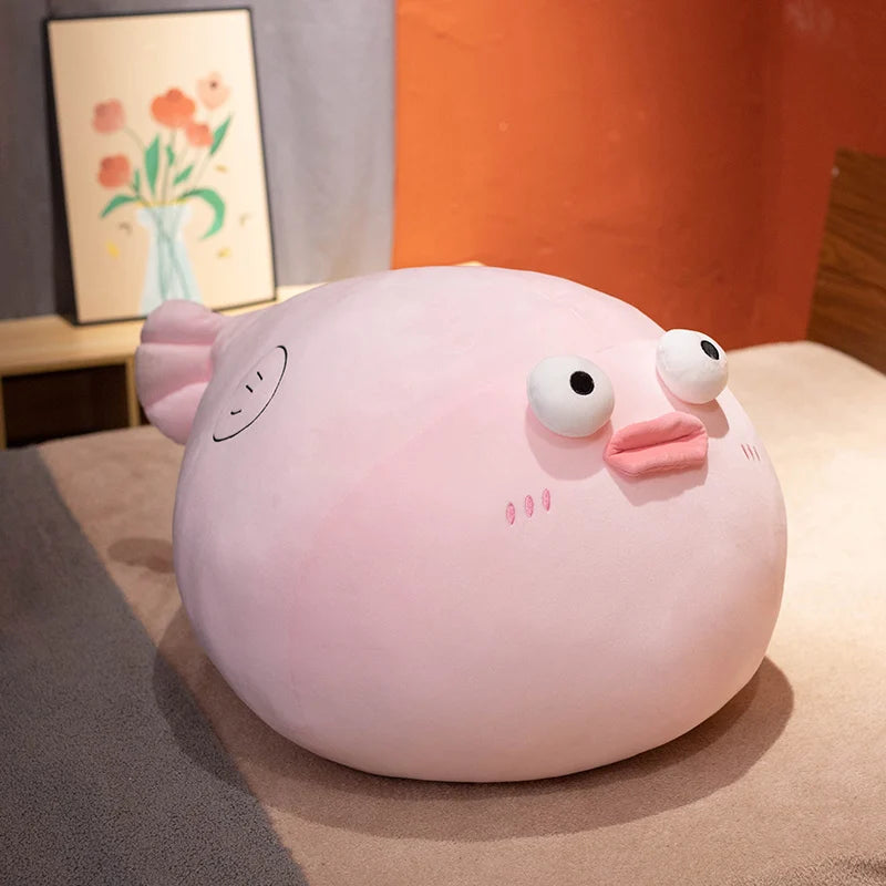 Puffer the Kawaii Chubby Puffer Fish Sofa Plush