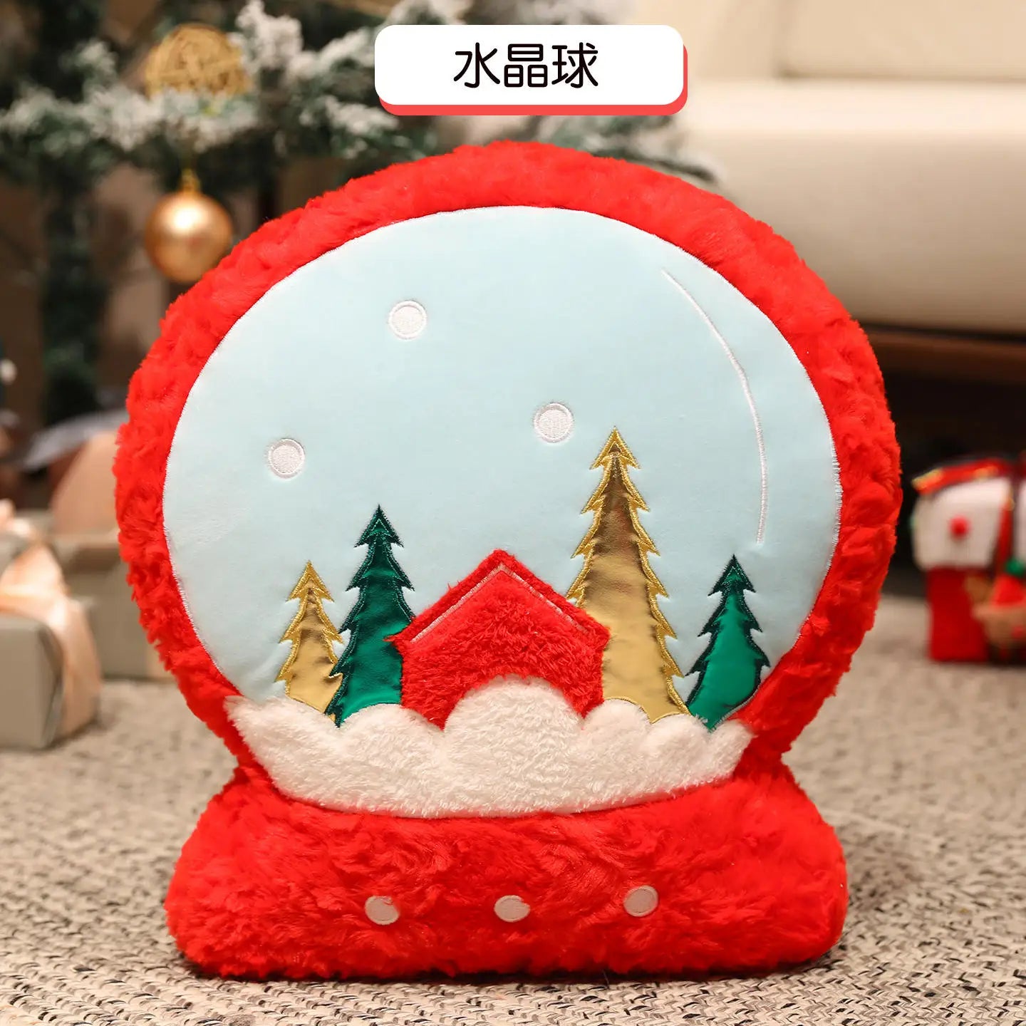 Jolly Christmas Santa Elk Snowman Kawaii Plushie Set