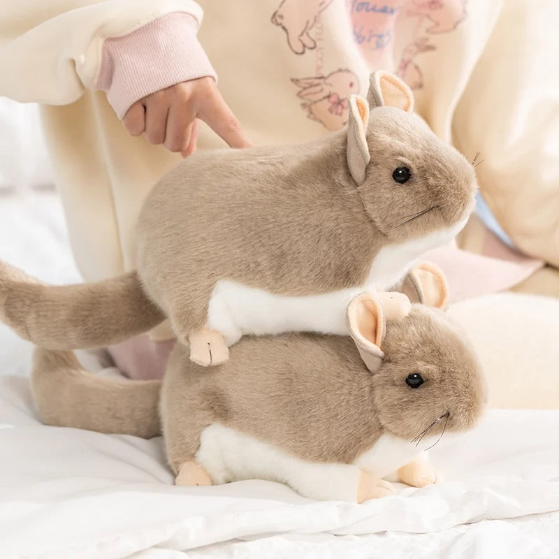 Lifelike Chubby Hamster Plushie