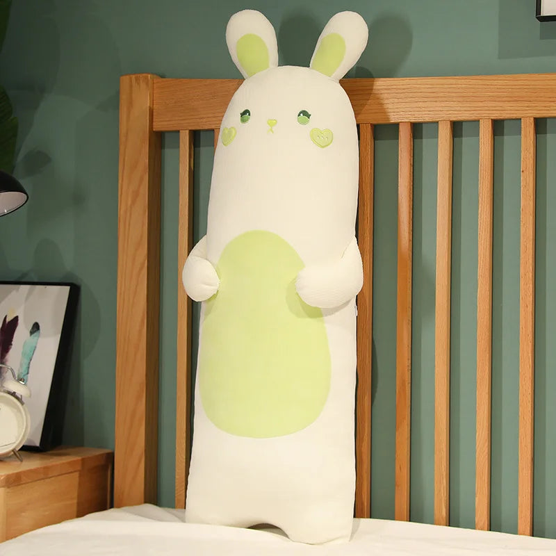 Dreamy Long Rabbit Bear Duck Chick Sleeping Plush Pillow