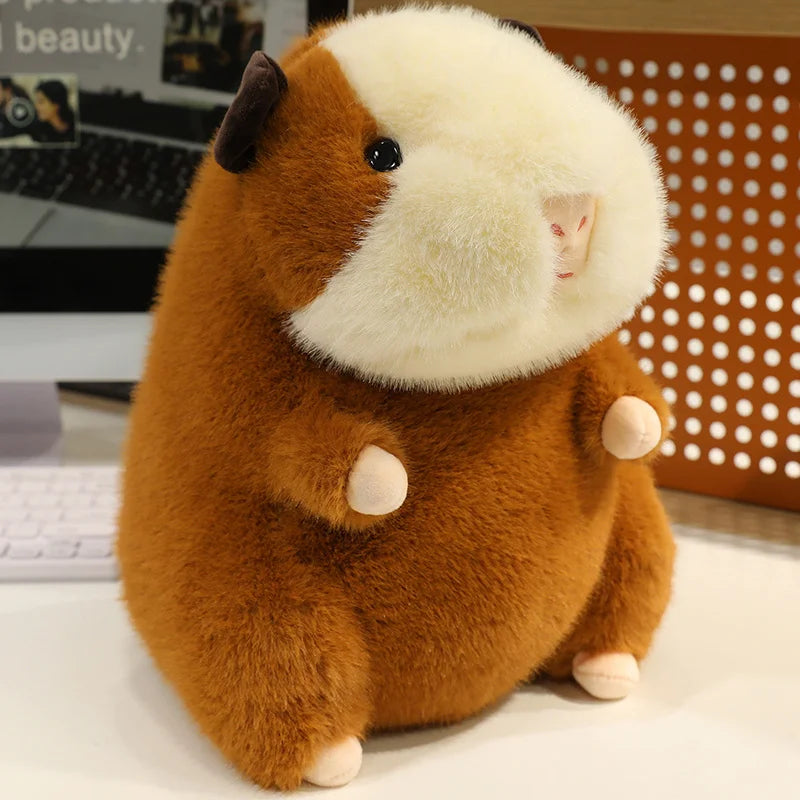Hammy the Chubby Guinea Pig Nose Drop Plush Pillow