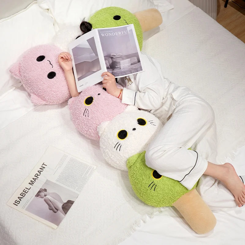 Tanghulu Snacking Kawaii Cat Snuggle Plushie