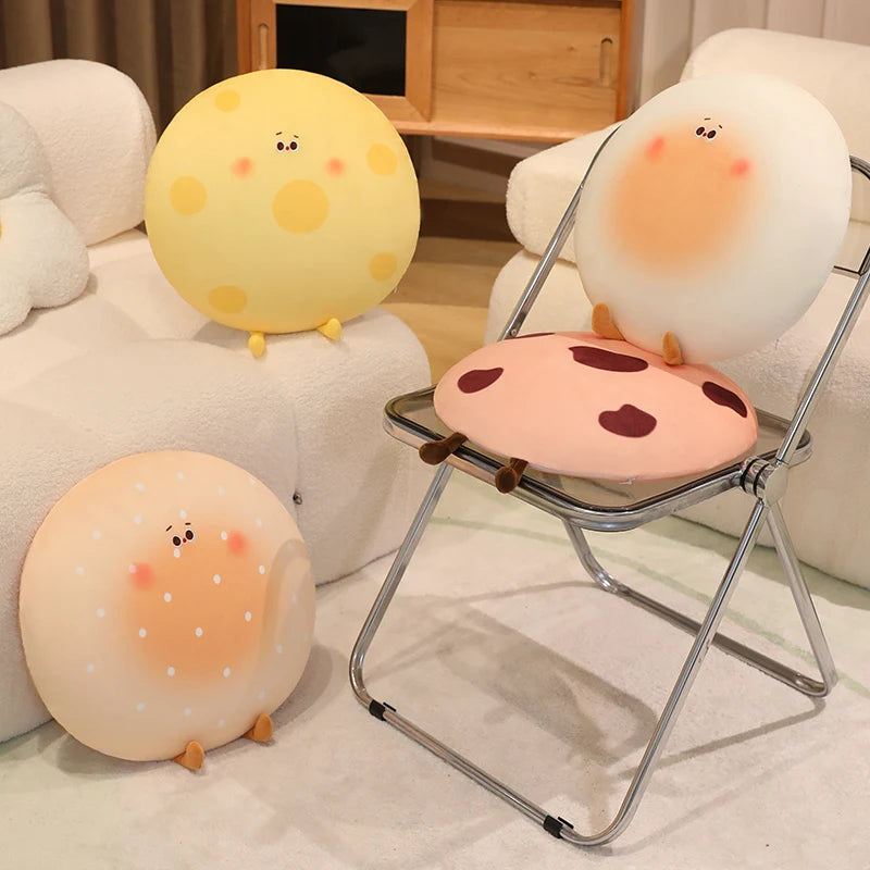 Cookie Stack Bread Seat Cushion Plushie