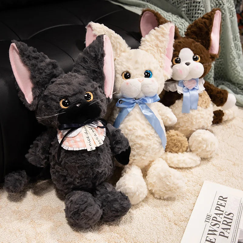 Scarfy the Cozy Kawaii Cat Snuggle Plushie