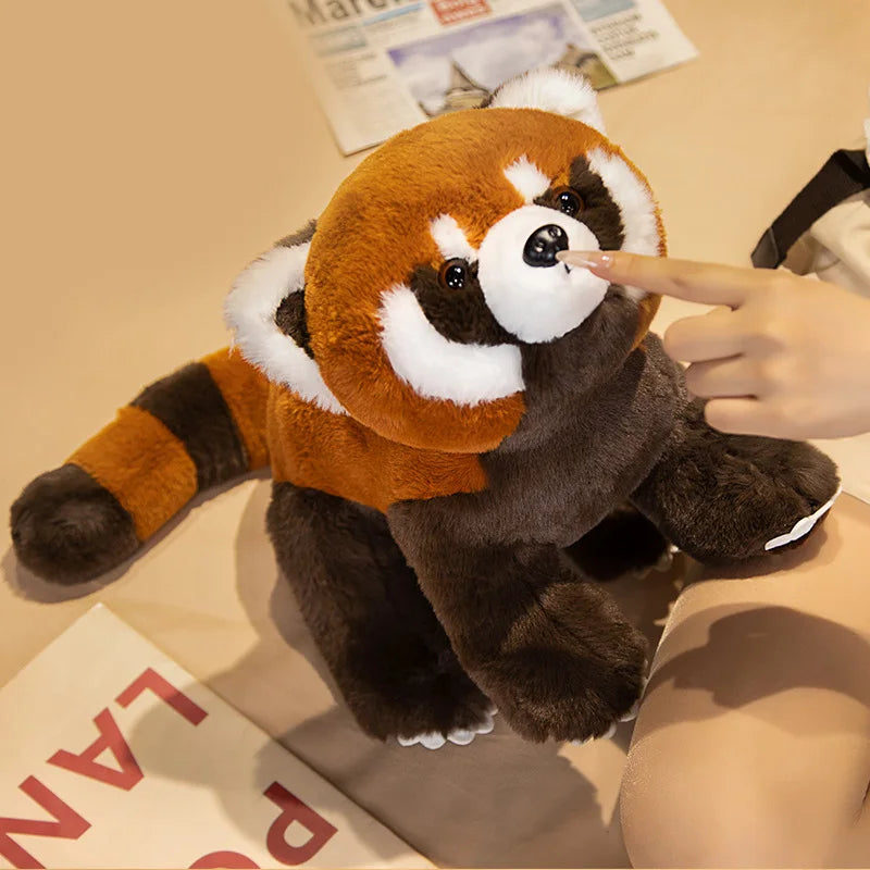 Maple the Lifelike Sitting Red Panda Plush