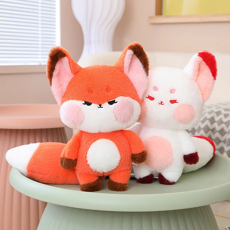 Dudu the Kawaii Big Tail Fox Plush Pillow