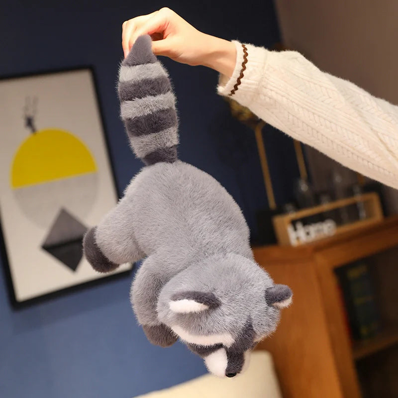 Rocky the Soft Grey Raccoon Plush