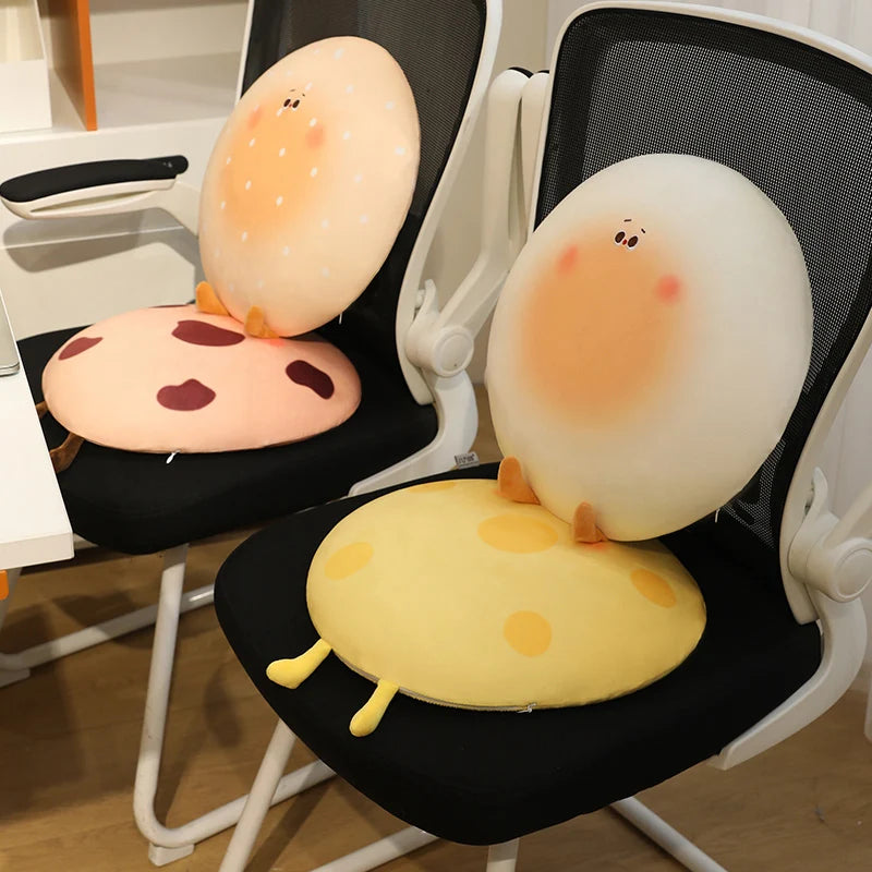 Cookie Stack Bread Seat Cushion Plushie
