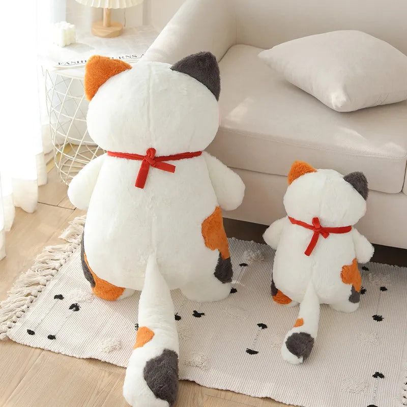 Lucky the Fortune Cat Plush Pillow