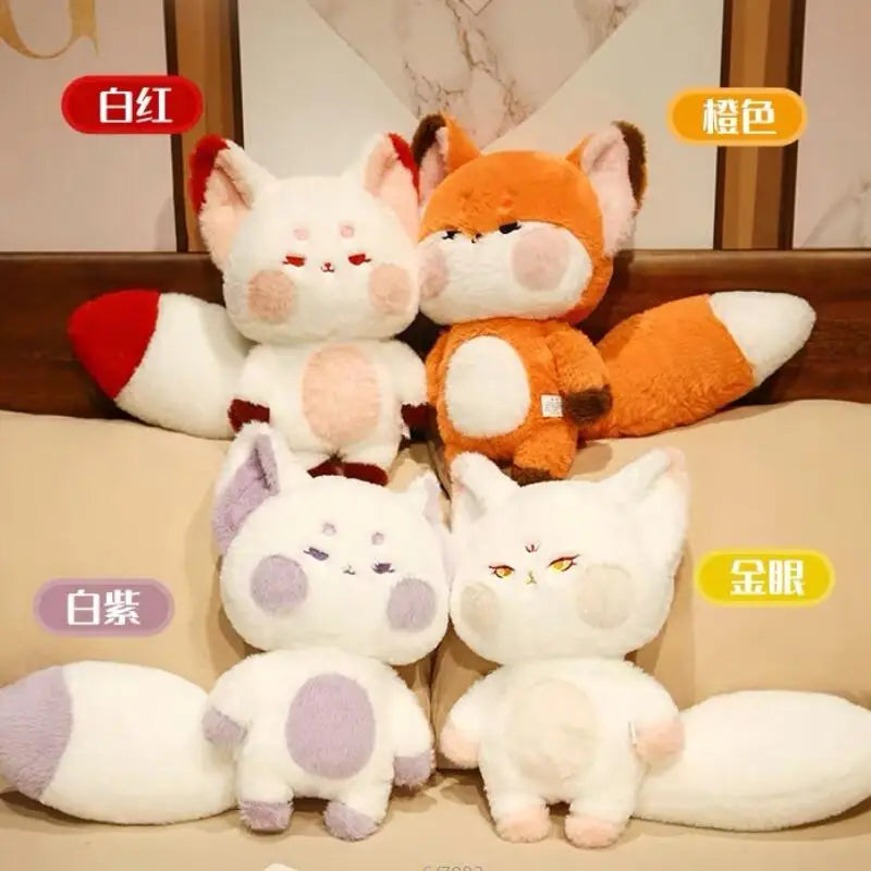 Dudu the Kawaii Big Tail Fox Plush Pillow