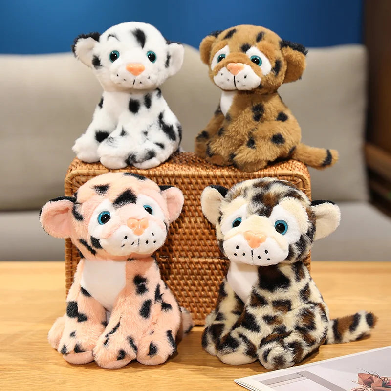Wild Kawaii Tiger Leopard Snuggle Plushie