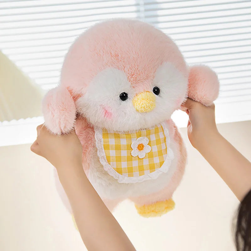 Fluffy the Cuddly Fluffy Hair Penguin Plush