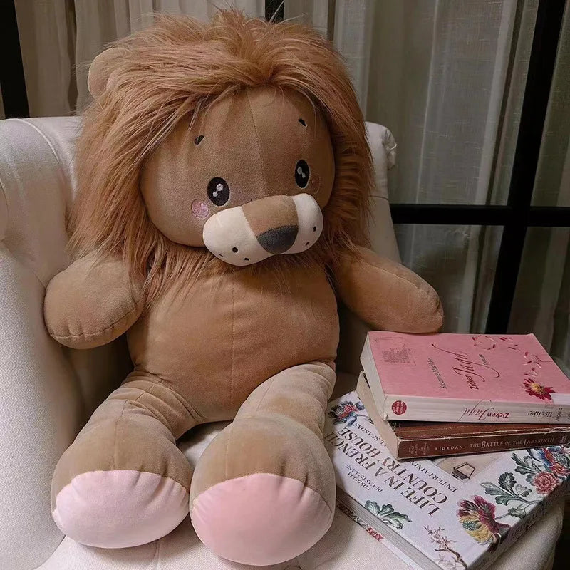 Roary the Chubby Wild Lion Cartoon Plush Plushie