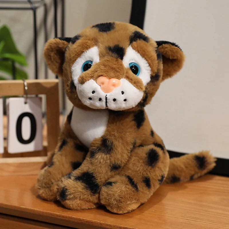 Wild Kawaii Tiger Leopard Snuggle Plushie