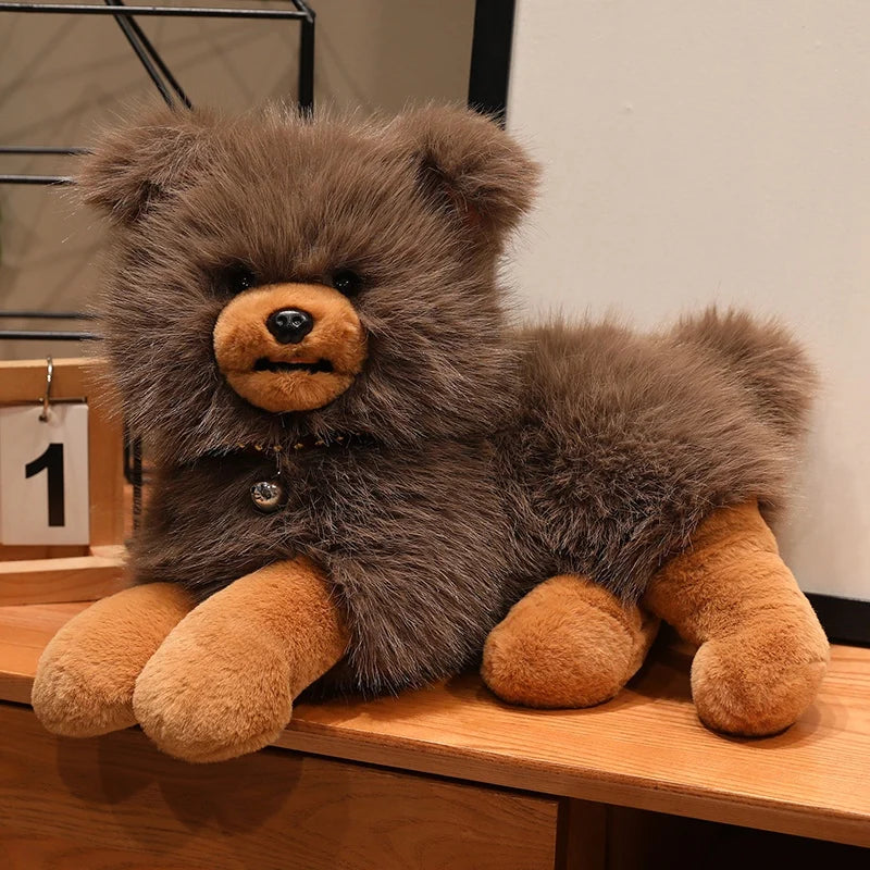 Lifelike Resting Lion Kawaii Plushie