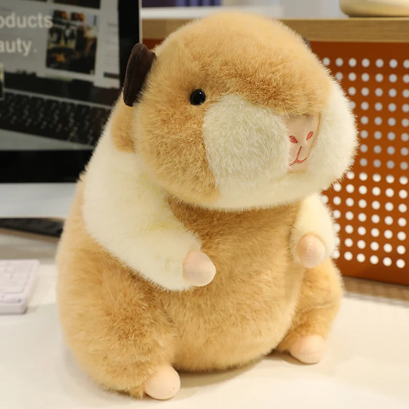 Hammy the Chubby Guinea Pig Nose Drop Plush Pillow