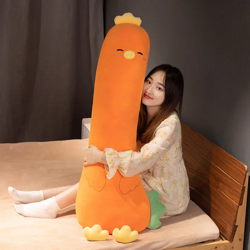 Veggie the Kawaii Giant Long Mushroom Eggplant Carrot Cosplay Plush
