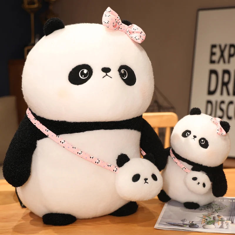 Bamboo the Kawaii Fatty Round Panda Bolster Plushie
