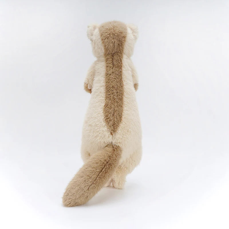 Noodle the Lifelike Lounging Ferret Kawaii Plushie