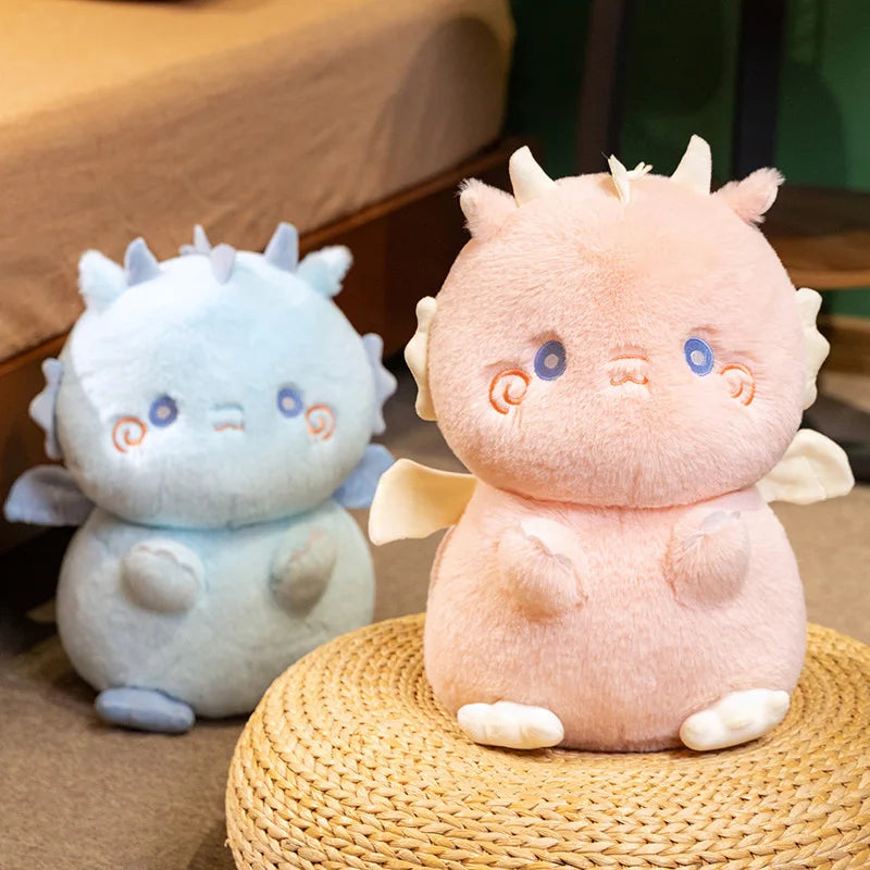 Drago the Flying Winged Kawaii Dragon Snuggle Plushie