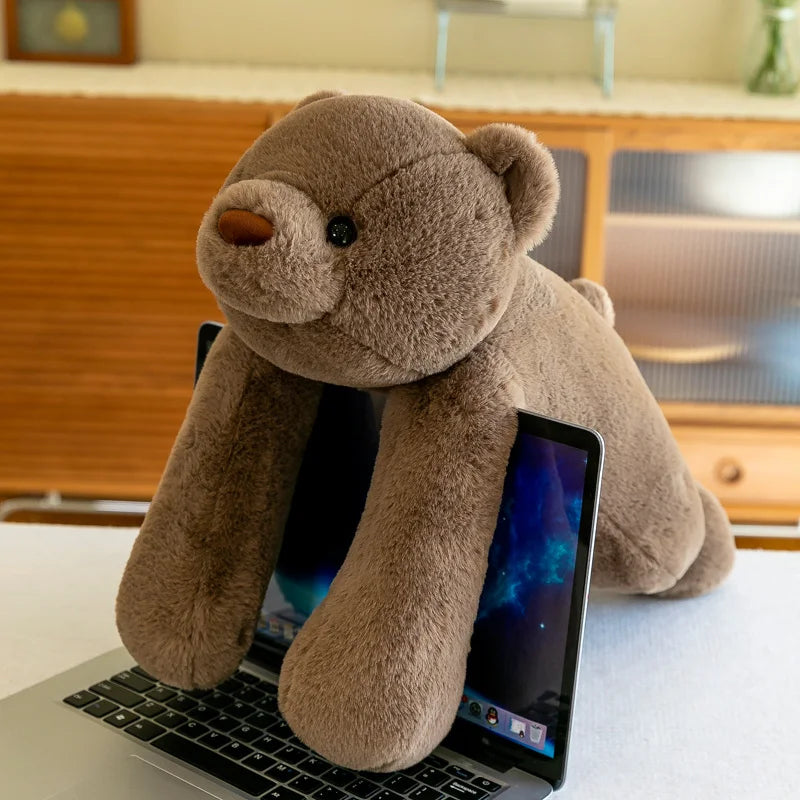 Polar the Drowsy Long Arm Bear Snuggle Pillow