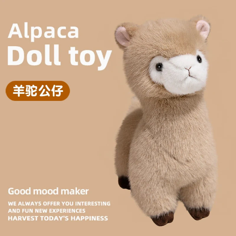 Fluffy Kawaii Alpaca Lamb Snuggle Plushie
