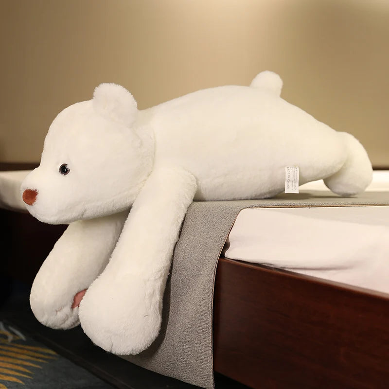Polar the Giant Long Arm Polar Bear Plush Pillow