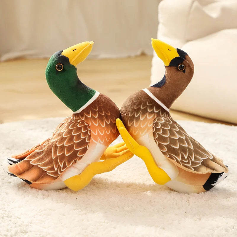 Puddles the Soft Simulation Brown Duck Plushie