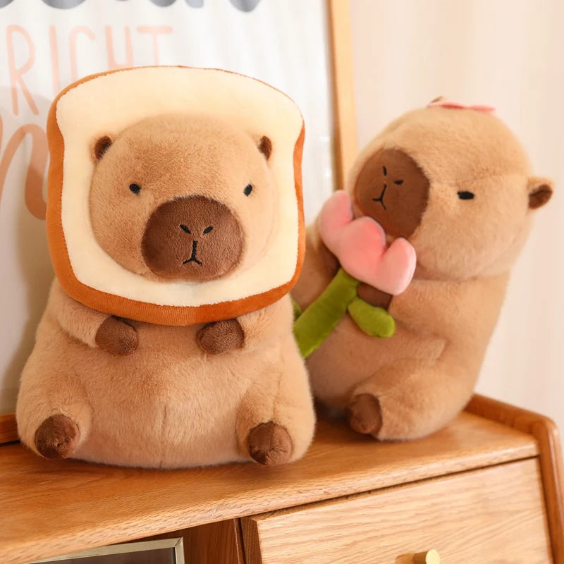 Capy the Dreamy Dress-Up Kawaii Capybara Snuggle Plushie