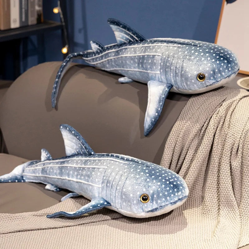 Bubbles the Lifelike Giant Blue Whale Plush