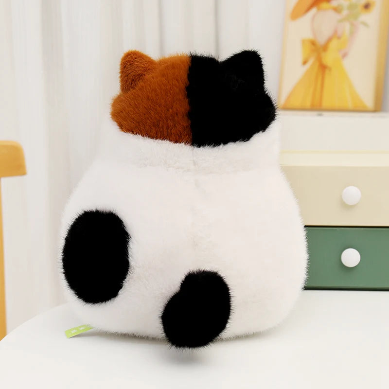 Chonky Round Kawaii Cat Room Decor Snuggle Plushie