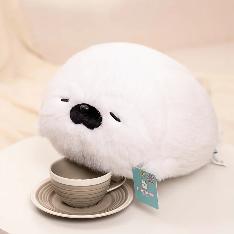 Snowy the Kawaii Lifelike Seal Sea Otter Plushie