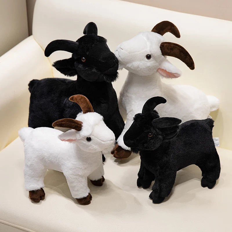 Patches the Soft Simulation Goat Plush