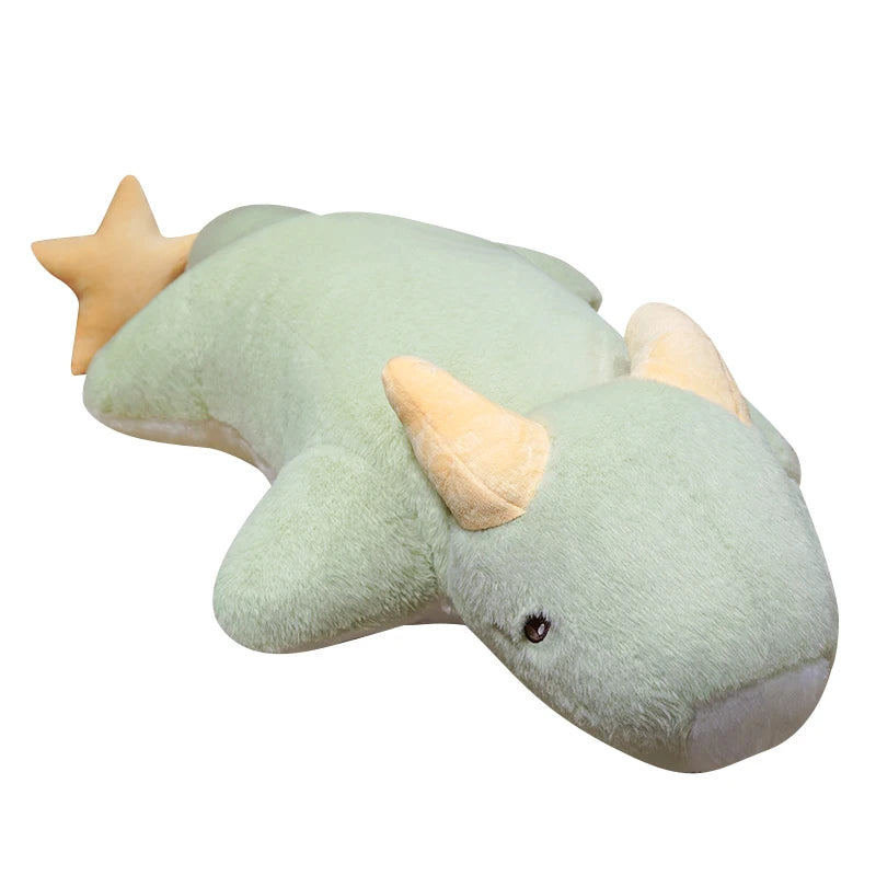 Drago the Giant Kawaii Star Dragon Dino Snuggle Plush Pillow