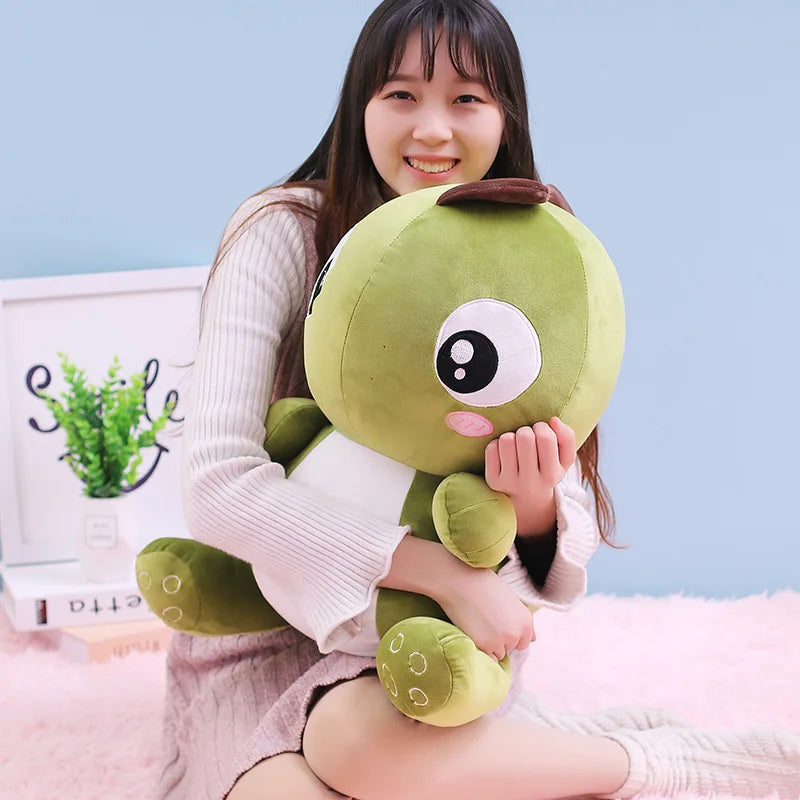 Chonky the Kawaii Big-Eyed Dinosaur Dino Snuggle Plush Pillow