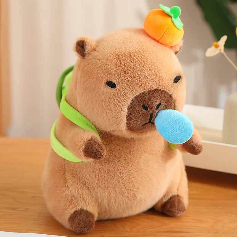 Capy the Boba Bread Nose Drop Capybara Plush