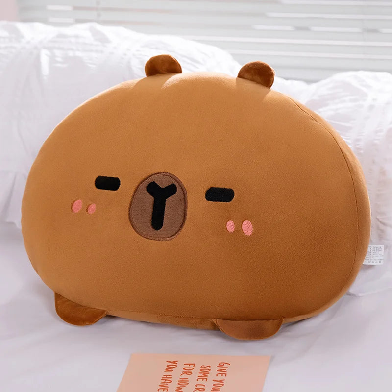 Capy the Kawaii Huggable Capybara Back Support Plush Pillow