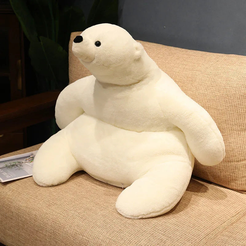Blizzard the Giant White Polar Bear Snuggle Plushie