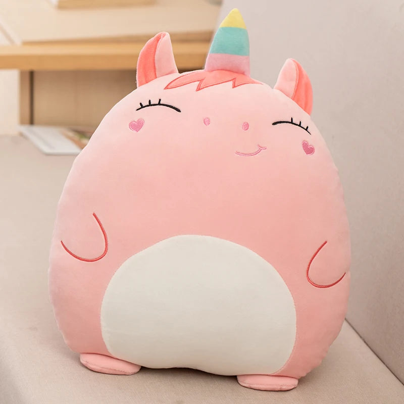Squishy Forest Animal 2-in-1 Flannel Blanket Plush
