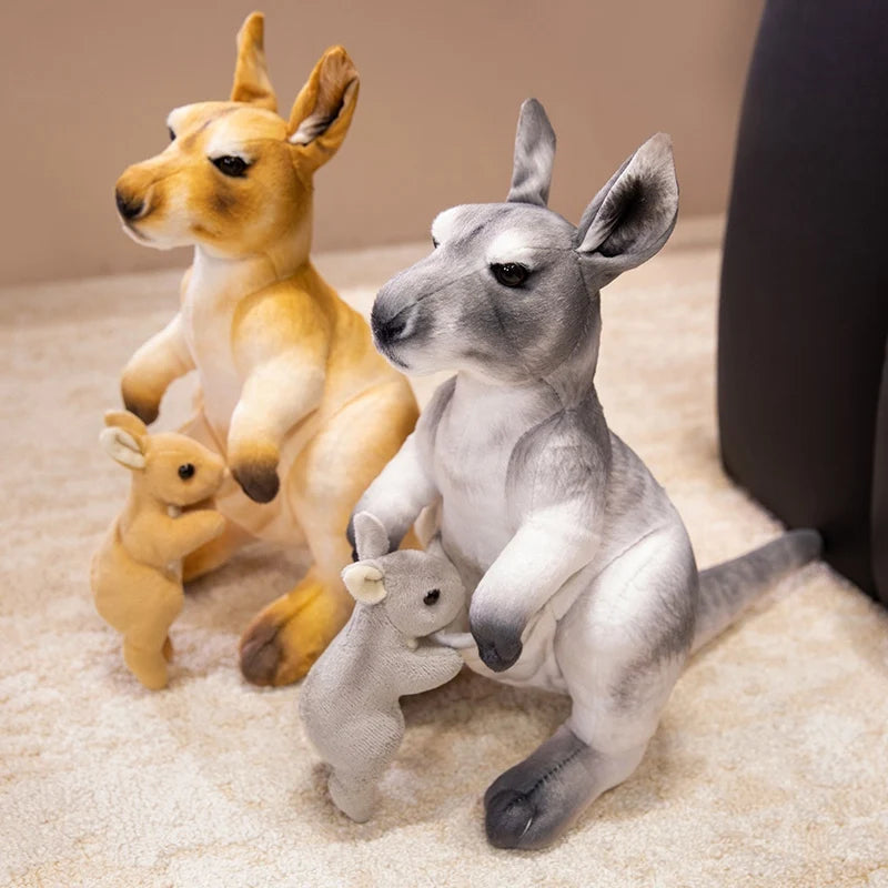 Joey the Chubby Mama Kangaroo Kawaii Snuggle Plushie