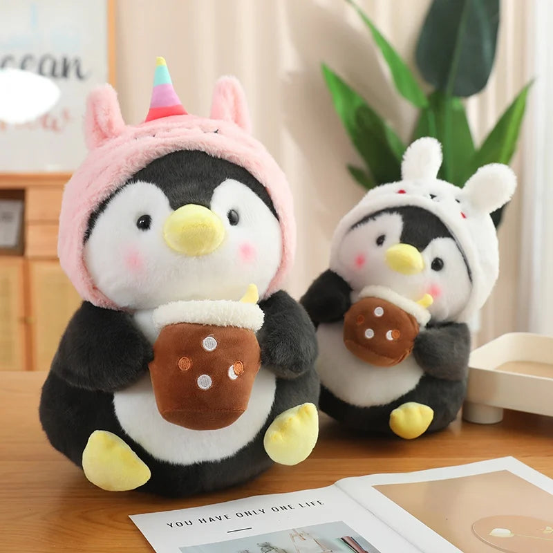 Waddles the Kawaii Shape-Shifting Penguin Plush Pillow