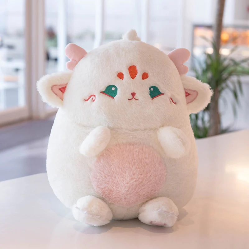 Angelwing the Kawaii Chubby Dino Angel Flying Wings Snuggle Plushie