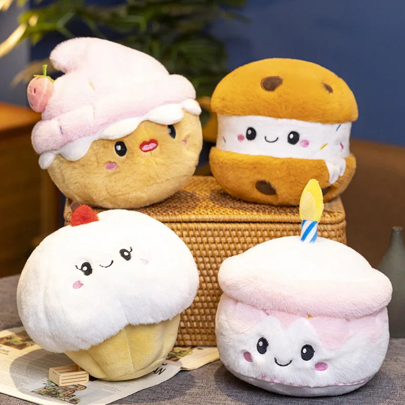Crumble the Squishy Strawberry Muffin Plush