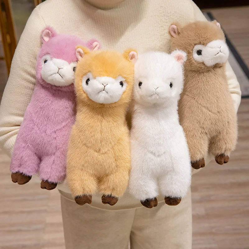 Fluffy Kawaii Alpaca Lamb Snuggle Plushie