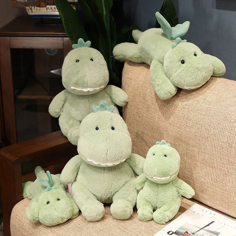 Stretchy the Giant Tanystropheus Dino Plush Pillow