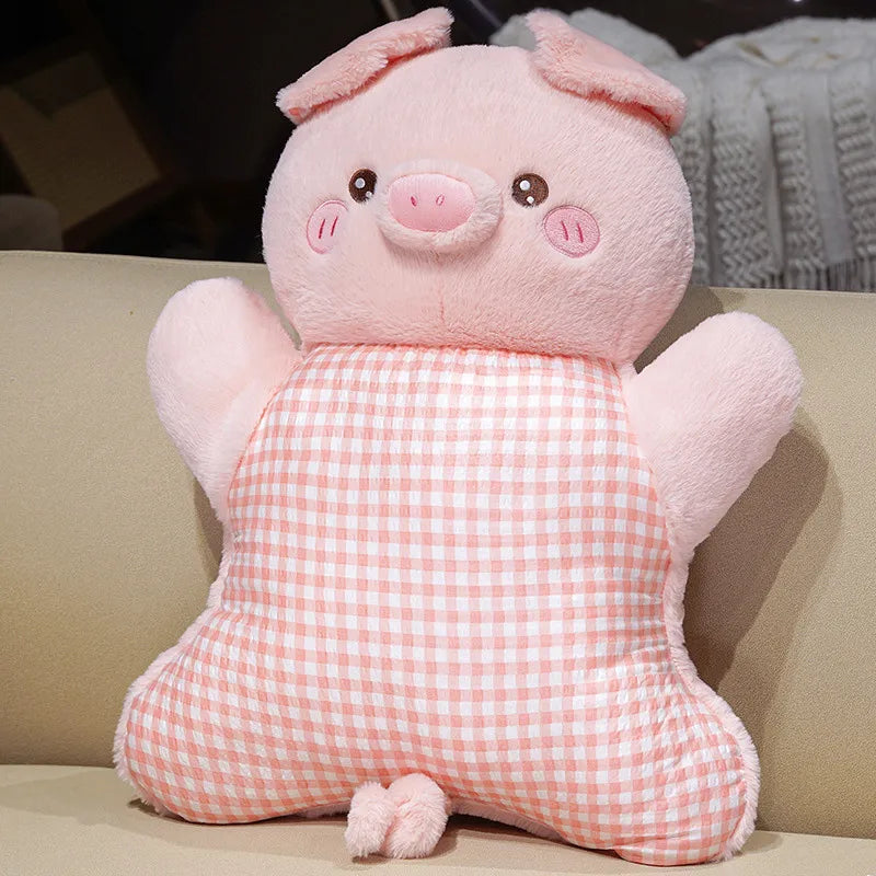 Cozy Elephant Pig Bunny Cushion Plushie