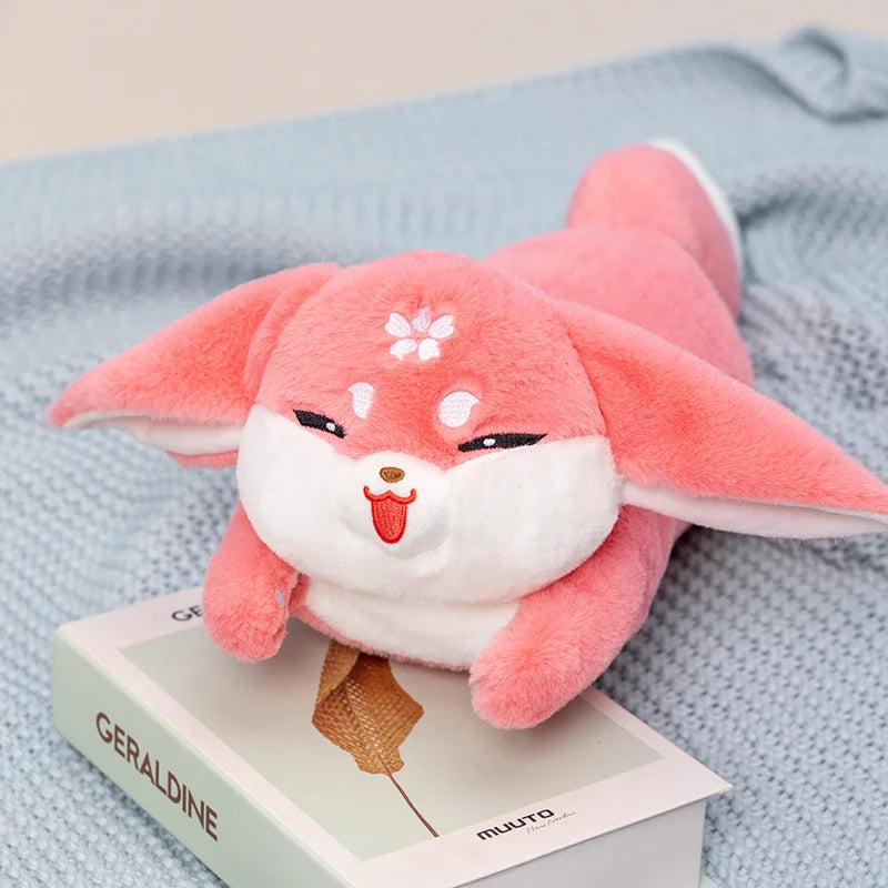 Amber the Kawaii Long Fox Body Snuggle Plush Cushion