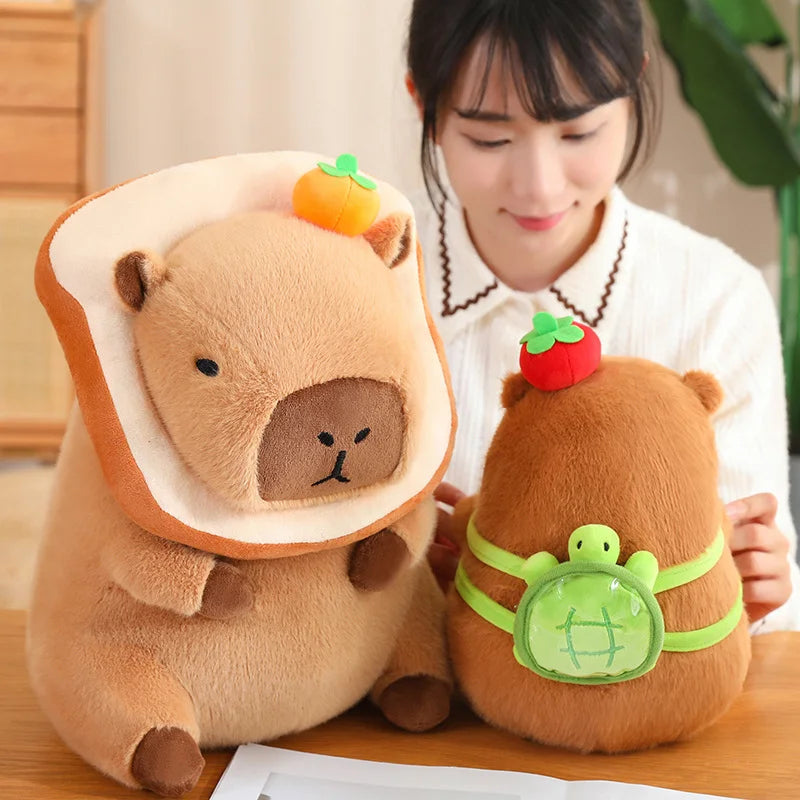 Capy the Boba Bread Nose Drop Capybara Plush