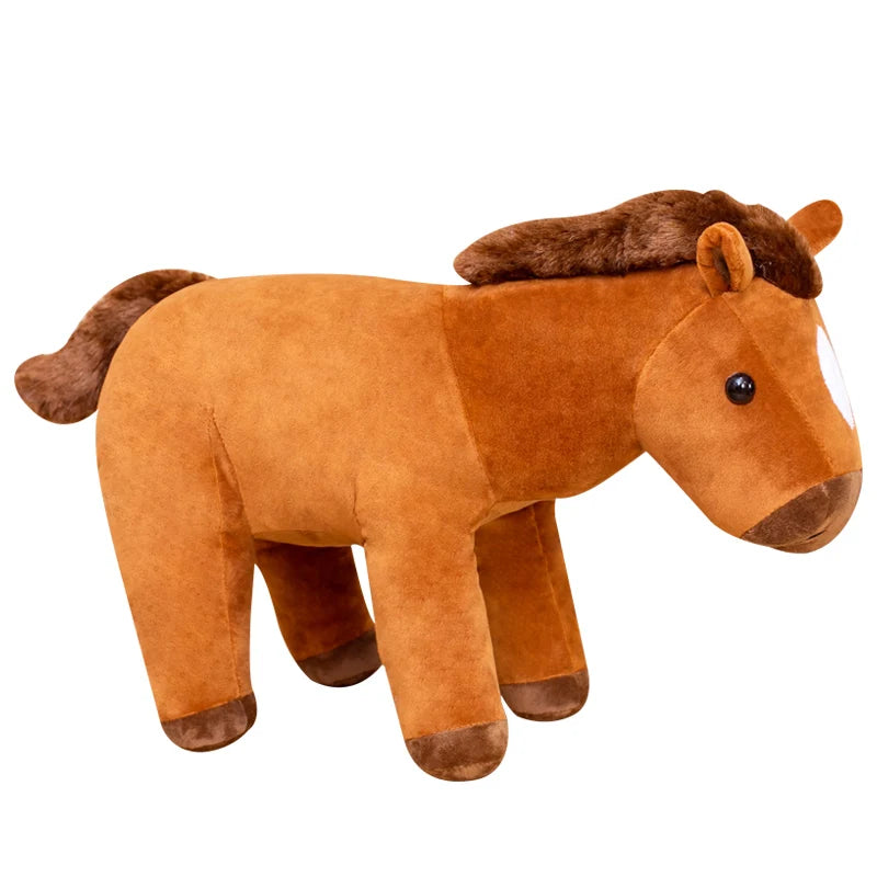 Chestnut the Lifelike Sitting Horse Plush