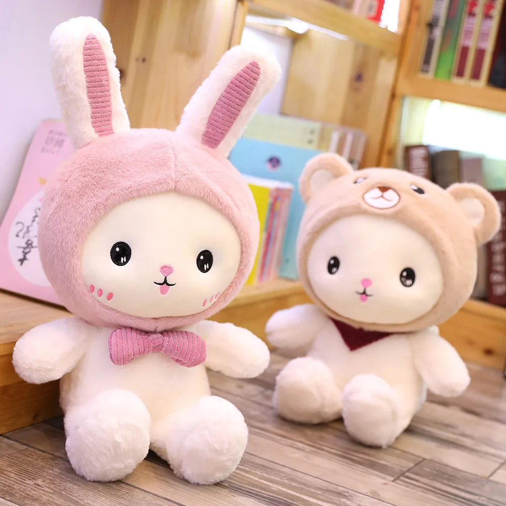 Squish & Friends Kawaii Bunny Plushie Trio